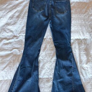Rock & Roll Denim Bell Bottom Jeans W28